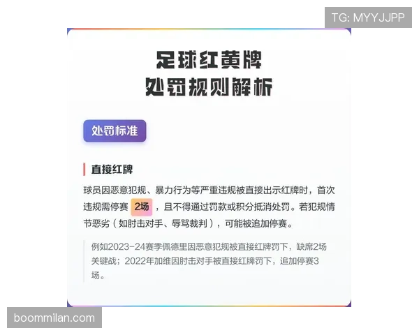 红牌停赛规则详解及处罚执行标准解析 红牌停赛规则详解及处罚执行标准解析